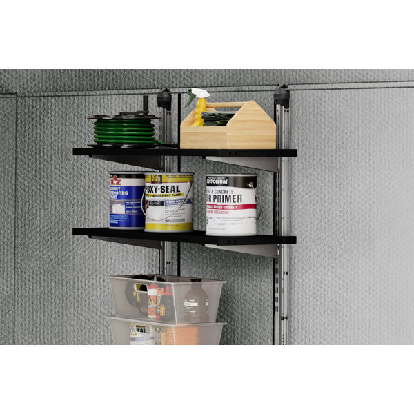 Keter Storage Shed Shelf Kit 40 Inch Black & Reviews Wayfair